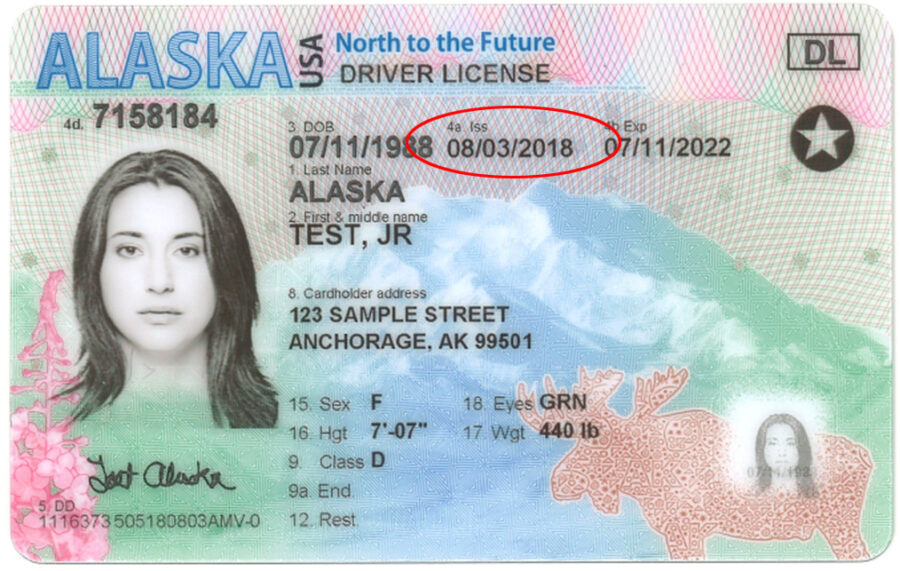 Alaska Driver’s License Issue Date - DMV California Guide