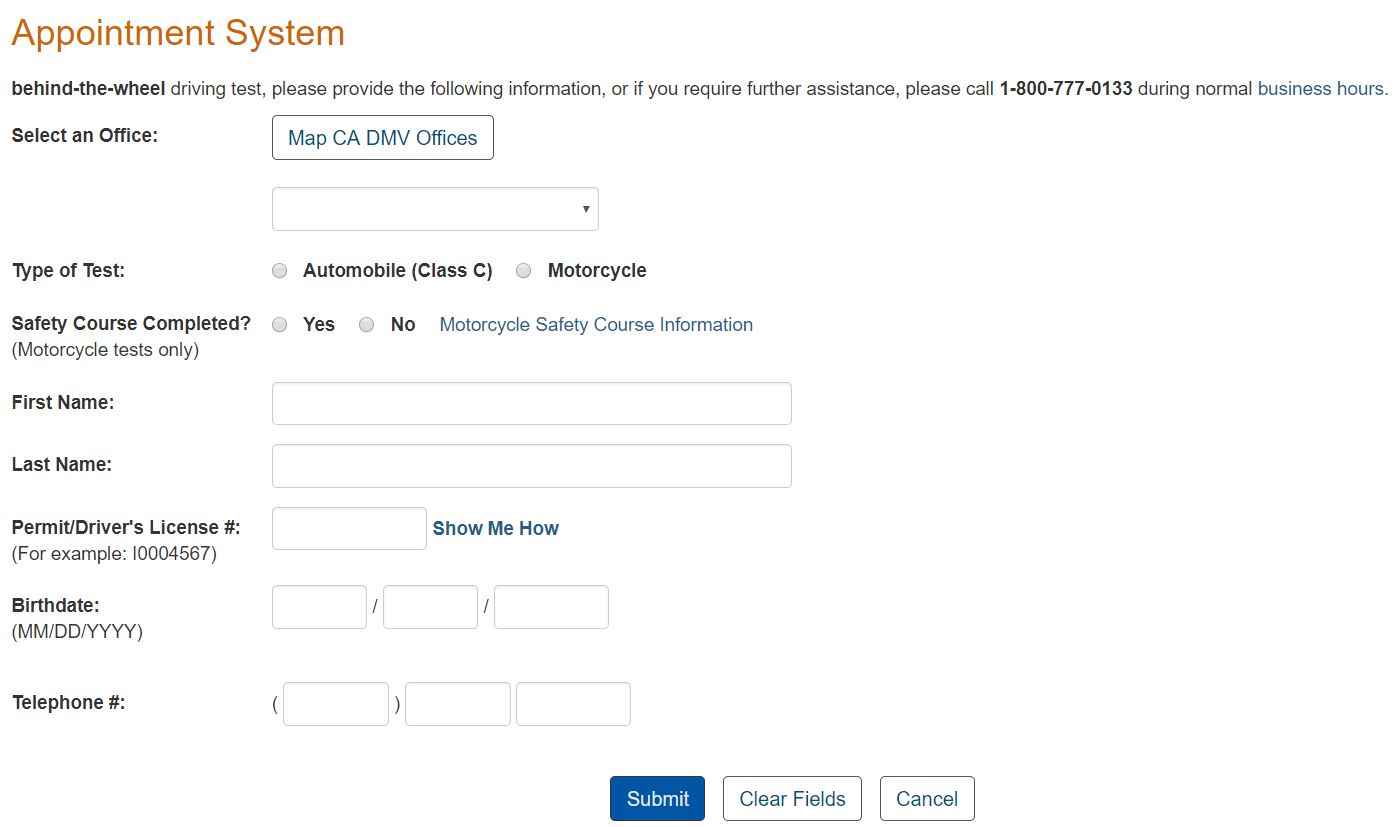 How to get a DMV appointment in California? - DMV California Guide
