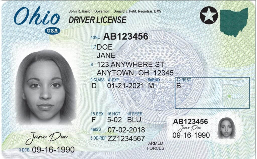 Ohio Driver's License