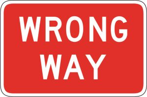 California DMV road sign โ question 26