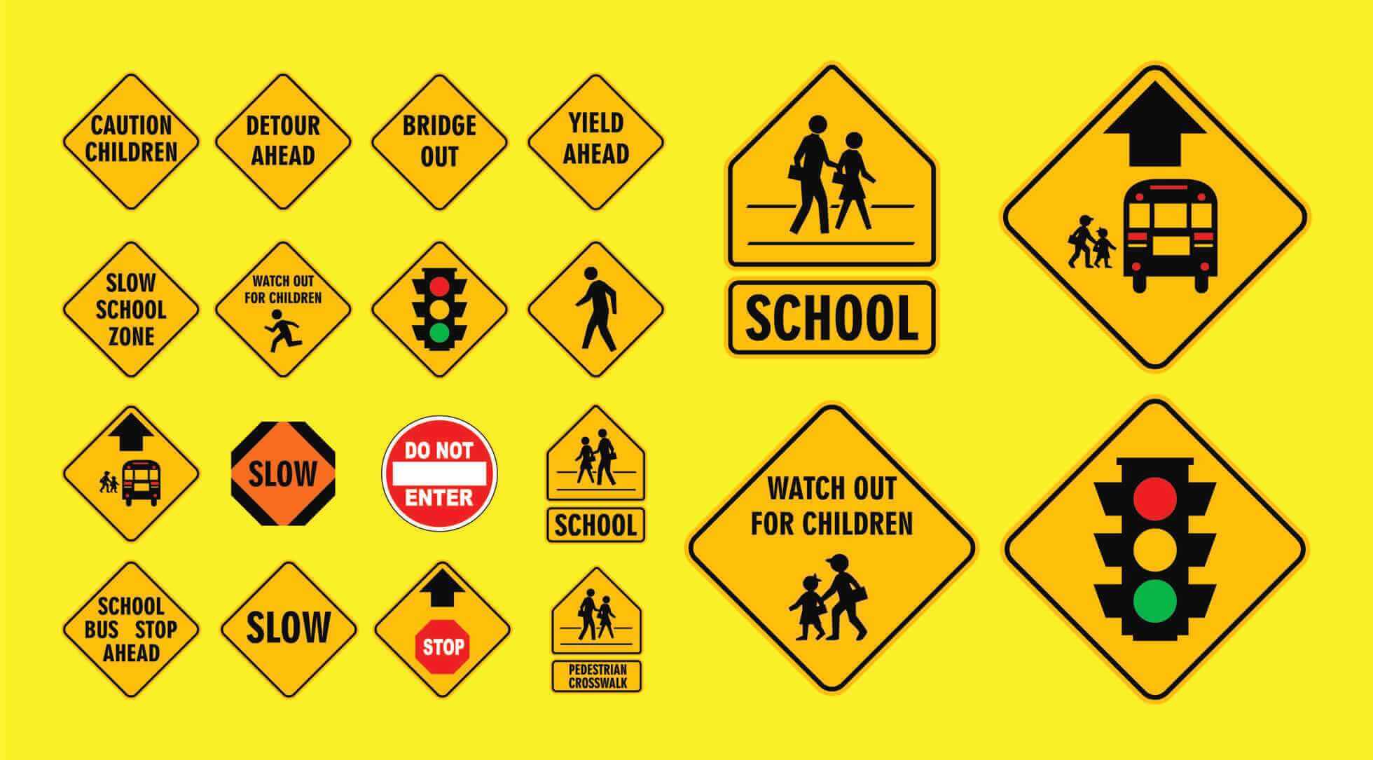 School Zone Sign