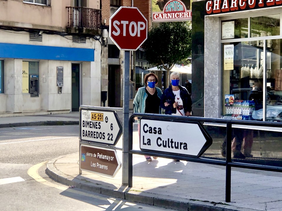 Stop Sign in Spain